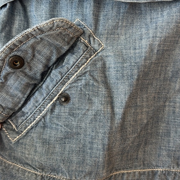 Kids Blue Denim Jacket - Picture 4 of 5
